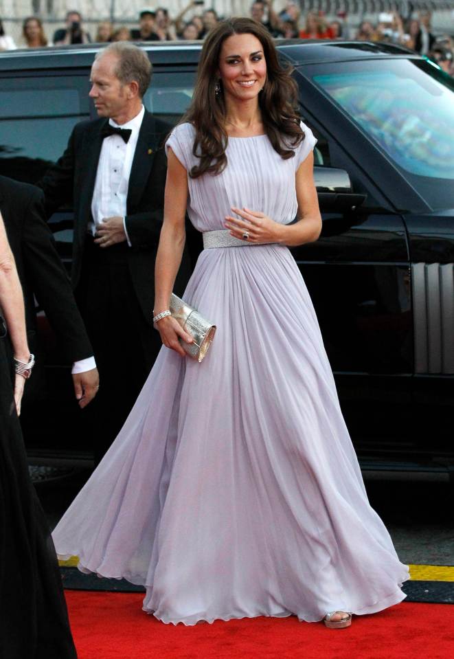 Kate also kept the planet-saving theme in a dress Royal fans last saw at a Bafta event in 2011