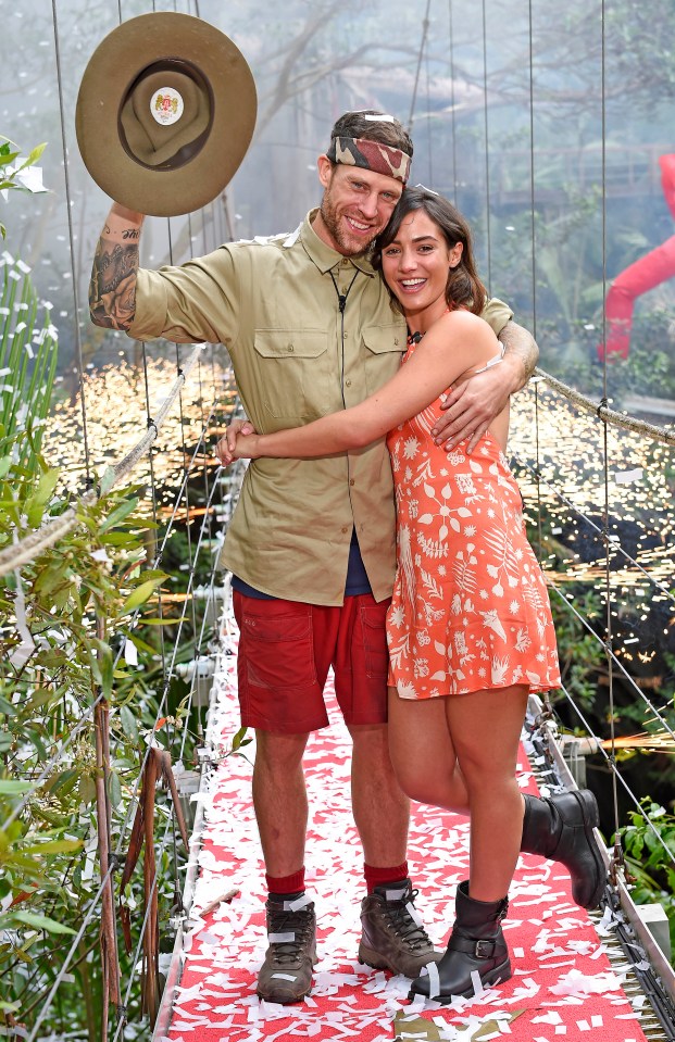 Frankie’s husband Wayne Bridge finished fifth on the 2016 series of I’m A Celeb