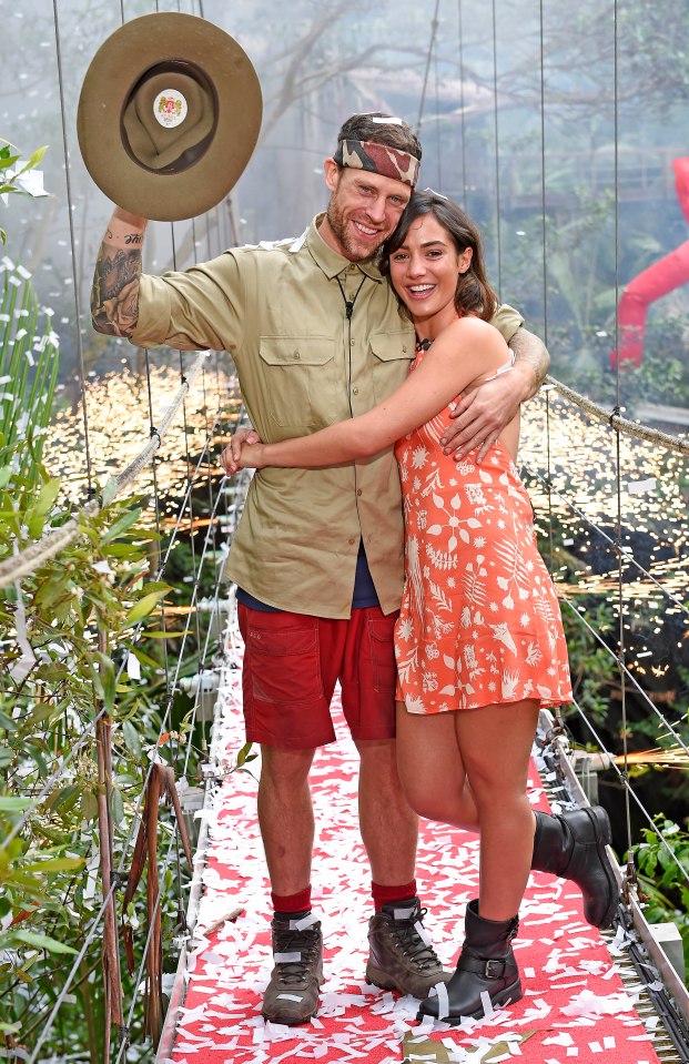 Frankie's husband Wayne Bridge finished fifth on the 2016 series of I'm A Celeb