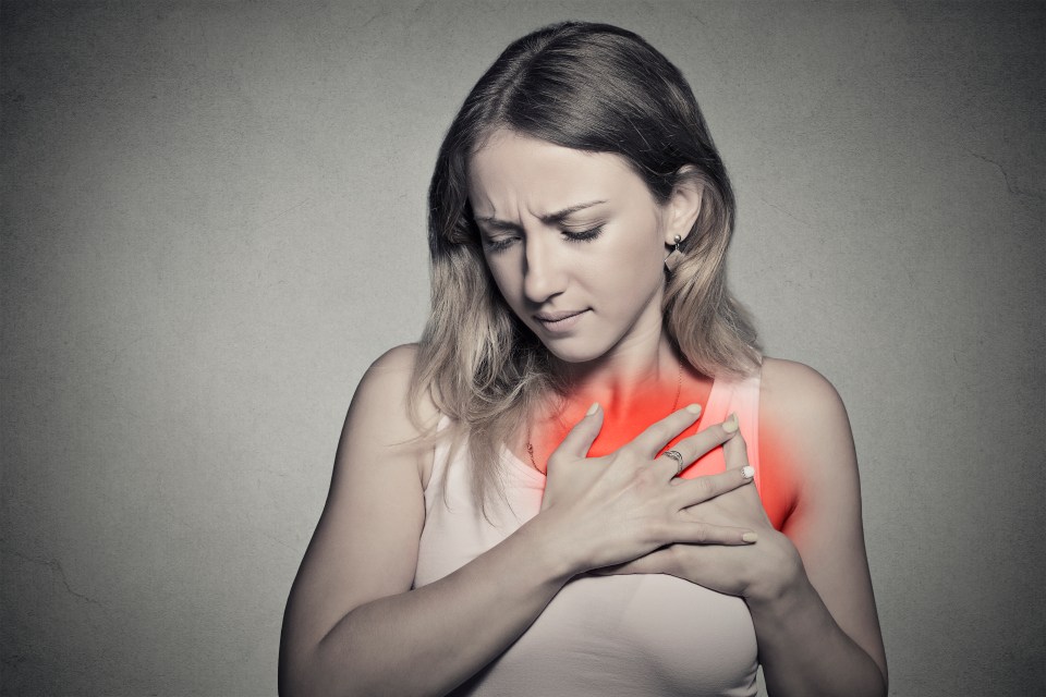 Young women suffering chest pains could be at risk of a little-know heart attack, one expert has warned