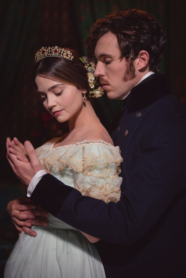 The couple fell in love playing Queen Victoria and Prince Albert