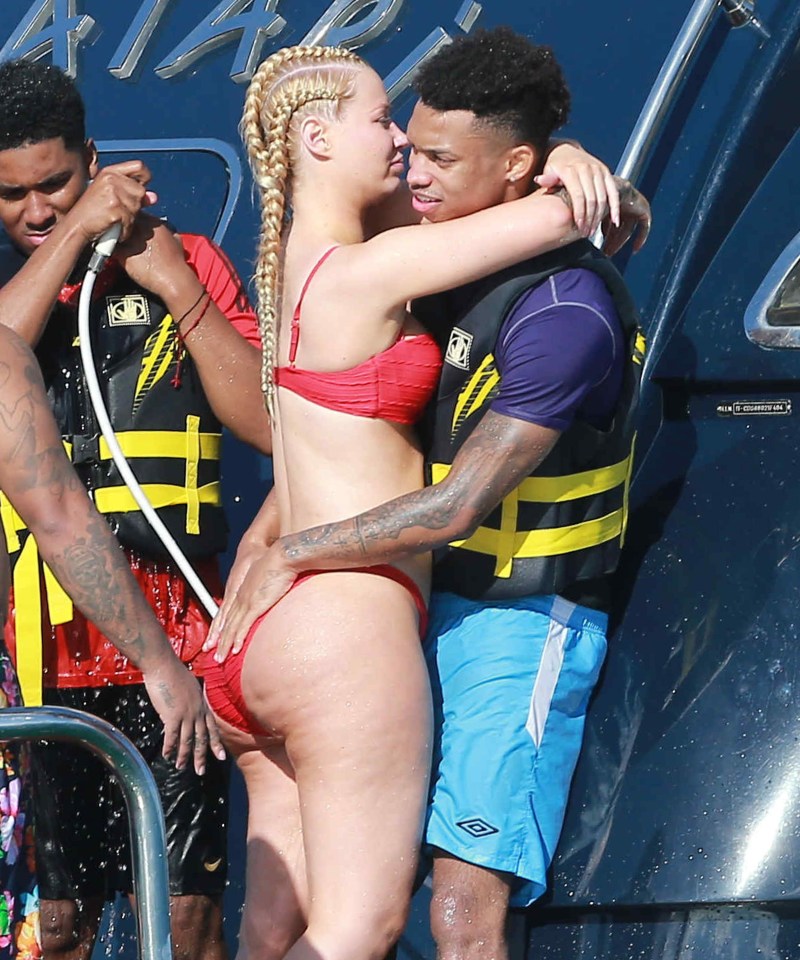 Iggy and LJay Curries yacht outing made the headlines in 2017