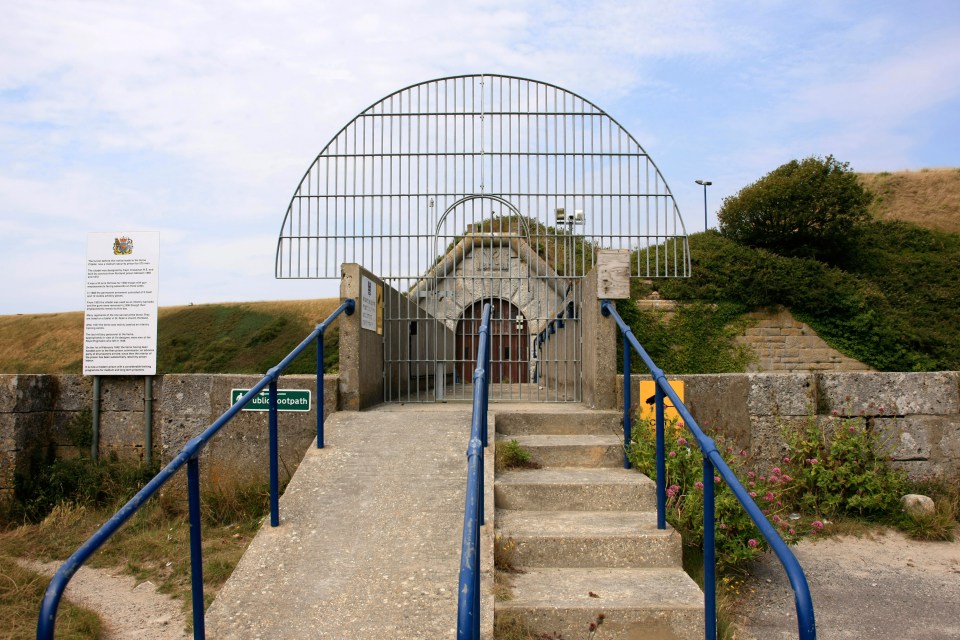 Glitter is said to be horrified at being banged up in the temporary cabin in the grounds at HMP The Verne, near Portland, Dorset