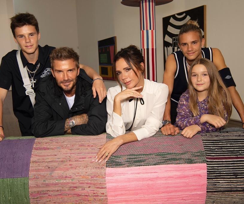 The Beckhams are always careful to spend time together as a family unit