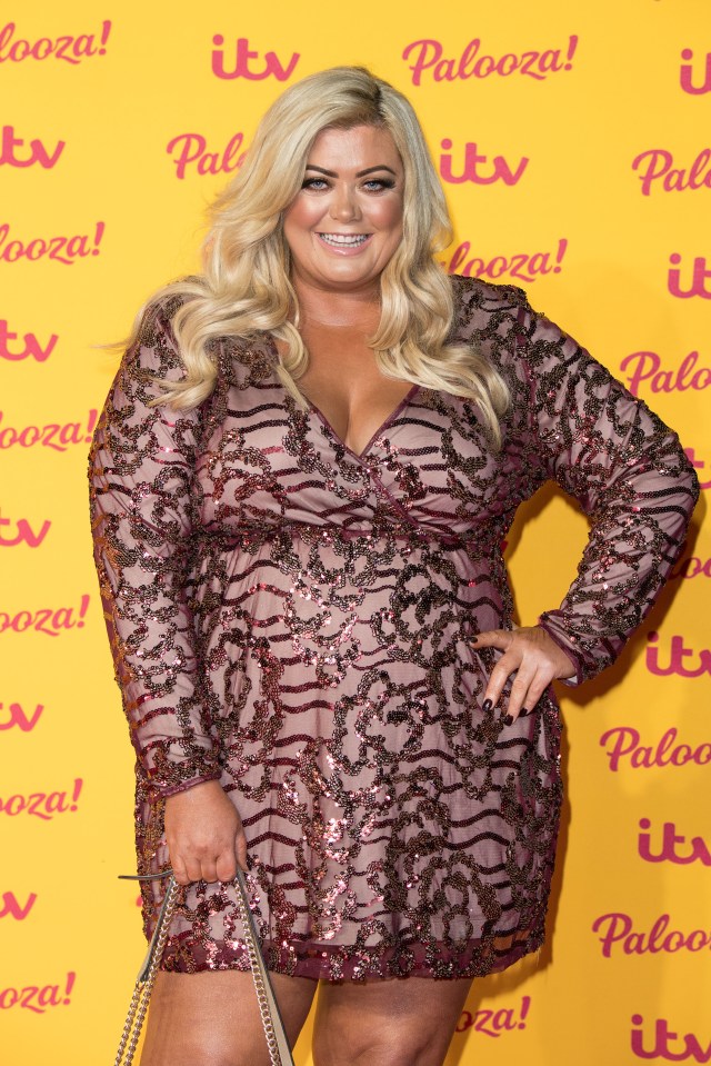 Gemma Collins was told she'd find it hard to fall pregnant due to her weight (pictured in 2018)