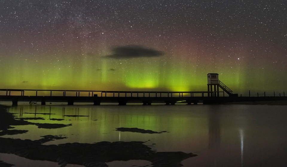 People have been hoping to see an aerial display like this one n Northumberland in 2020