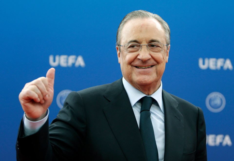 Real Madrid president Florentino Perez is still pushing for the European Super League