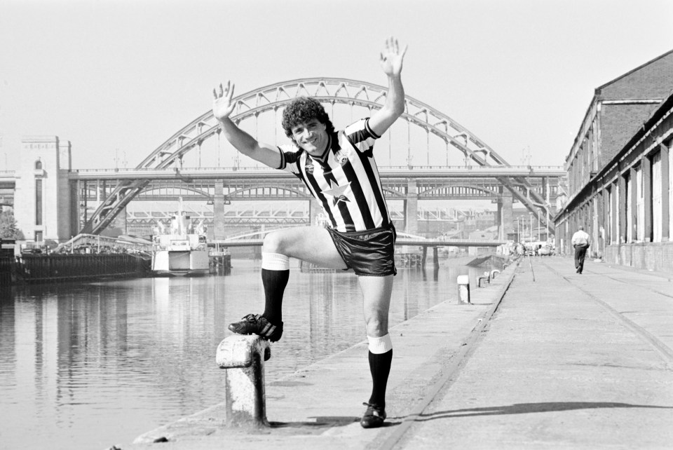 Keegan was prolific in front of goal as a Newcastle player, scoring 49 league goals in just two seasons