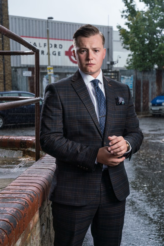 Eastenders' Charlie Wernham is making his debut on Albert Sqaure this week