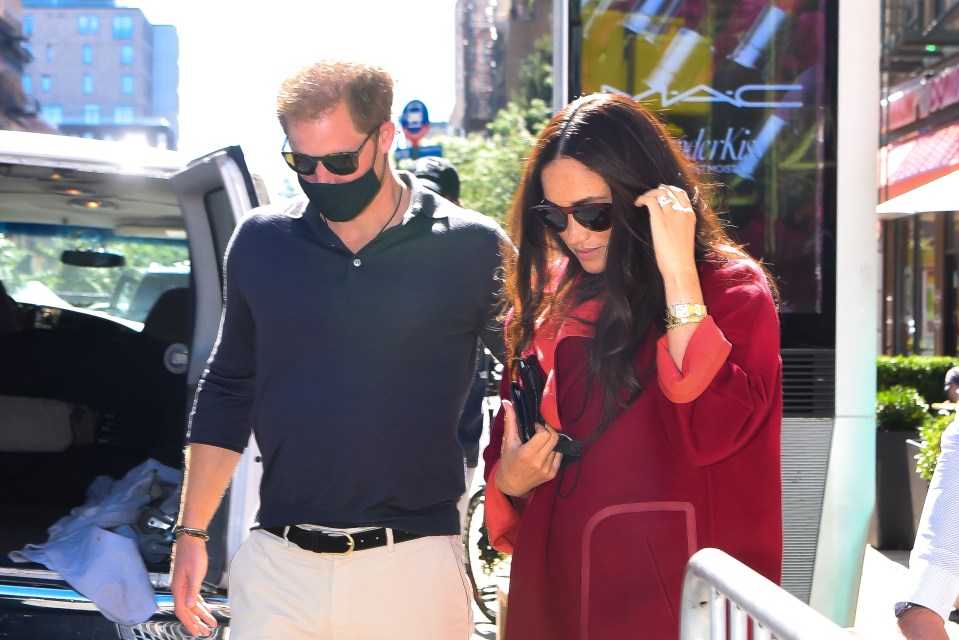 The couple have recently been on a whirlwind Royal-style tour of New York