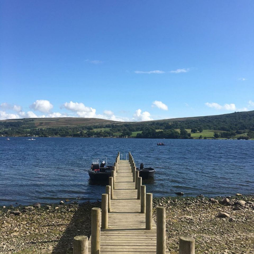 The pair enjoyed an autumn trip to the stunning Ullswater area of the Lakes