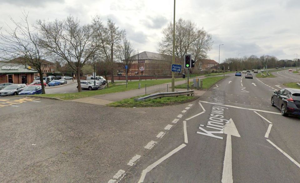 A boy was hit by a car opposite a McDonald's restaurant in Watford