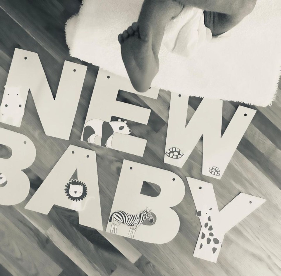 The couple announced their baby news on Instagram