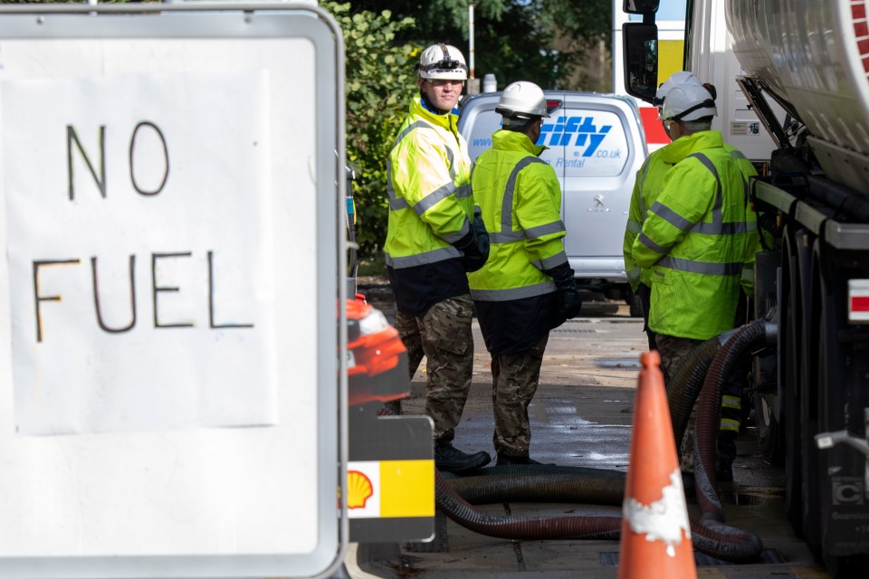 Soldiers have begun driving tankers to deliver petrol to forecourts across the UK