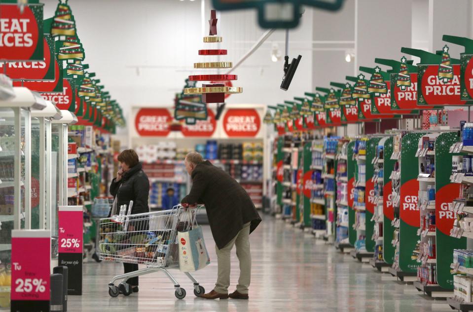 Experts have warned food inflation could continue to rise into next year (file photo)