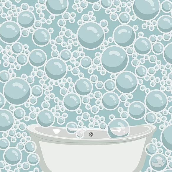 Can you find the rubber duck hidden in this bath tub scene?