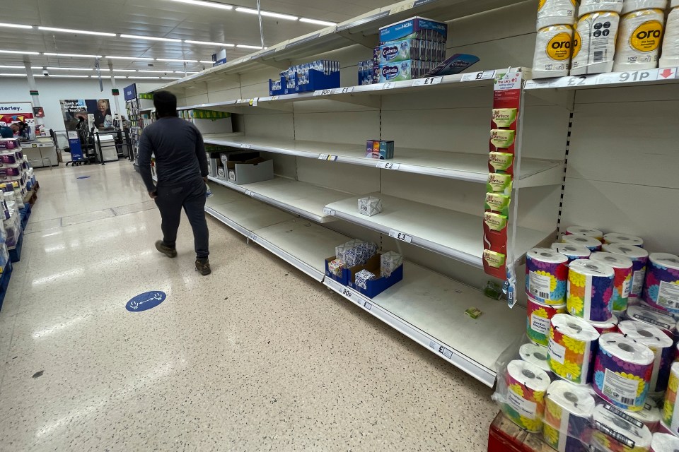 Shoppers have been warned some supermarket shelves could be empty this Christmas