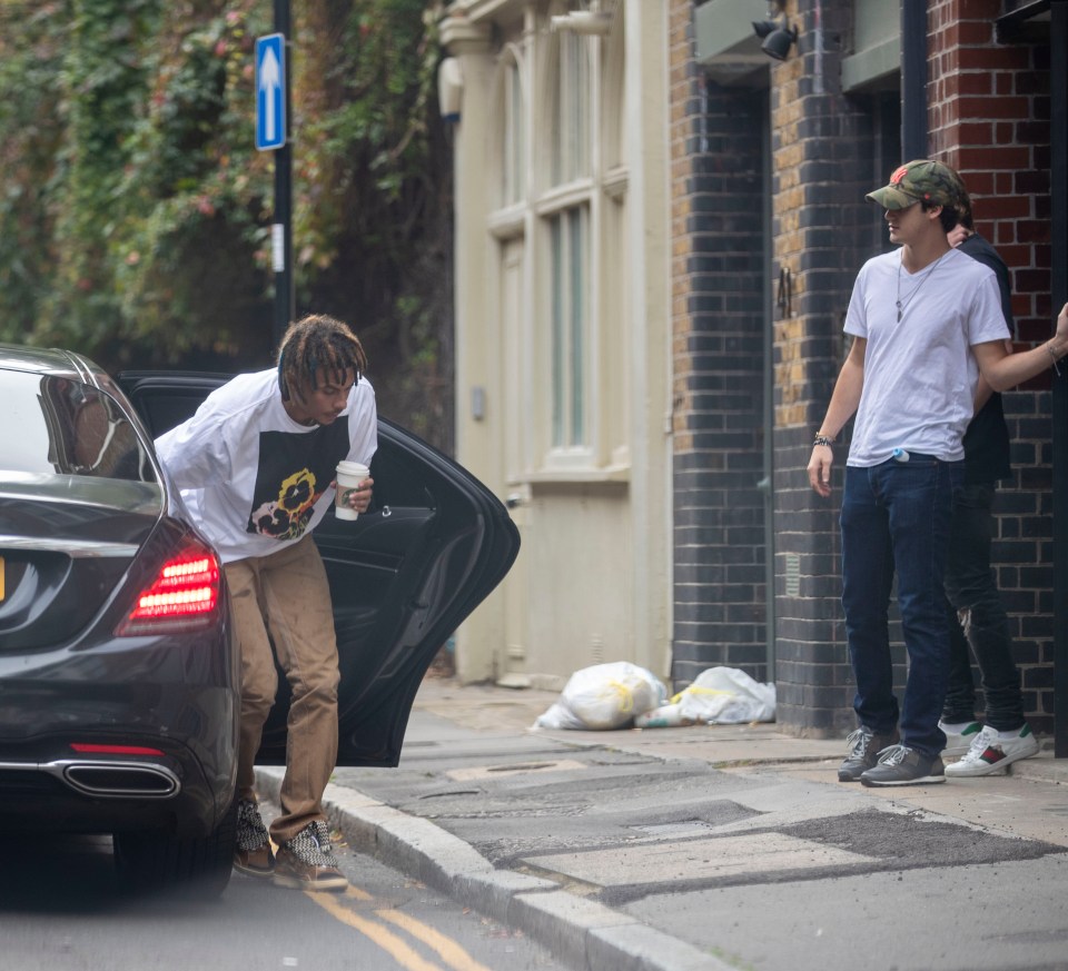 Dele and Maria dined at Novikov in West London – a favourite of Premier League stars – after being dropped off in a black Mercedes