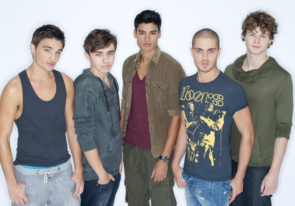 The Wanted when they first tasted fame in 2010