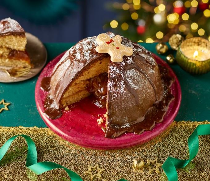 If you like gingerbread, you'll probably enjoy this chocolate and ginger bombe