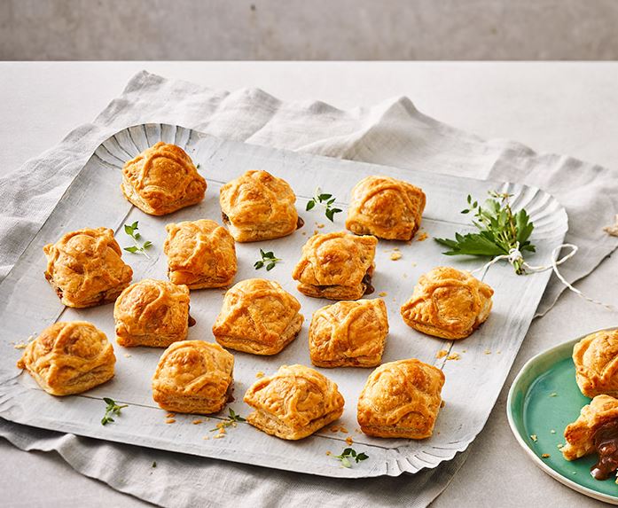 Mini fillet beef wellingtons could make a tasty festive snack