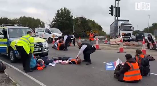 Eco zealots Insulate Britain have blocked off the M25 AGAIN