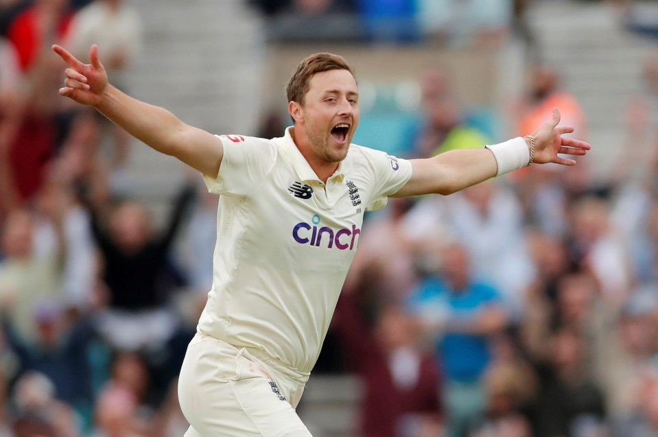 Ollie Robinson has been awarded his first England central contract