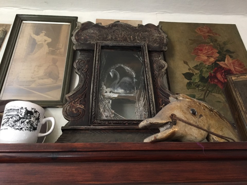 His house was full of age-old oddities also going up for auction