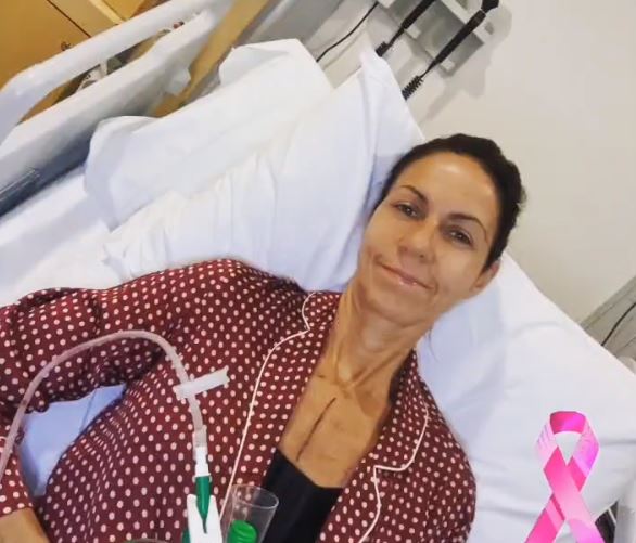 Julia Bradbury has had her mastectomy after revealing her breast cancer diagnosis last month