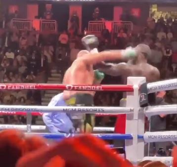 Tyson Fury KO against Deontay Wilder was perfectly captured from ringside