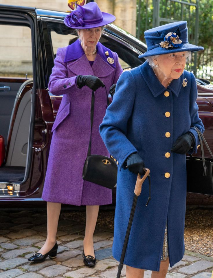 The Queen has already been accompanied by other members of the royal family on her duties