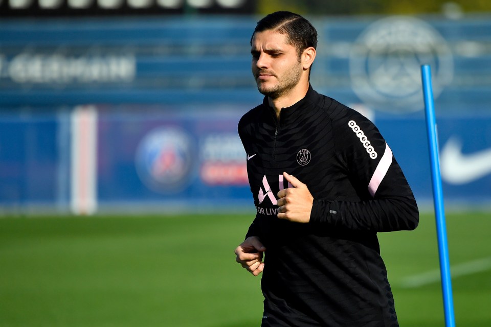 Icardi has failed to show up for PSG training following his rumoured separation from Nara