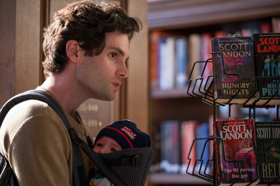 Joe Goldberg is a dad in season three but it doesn't stop his creepy behaviour