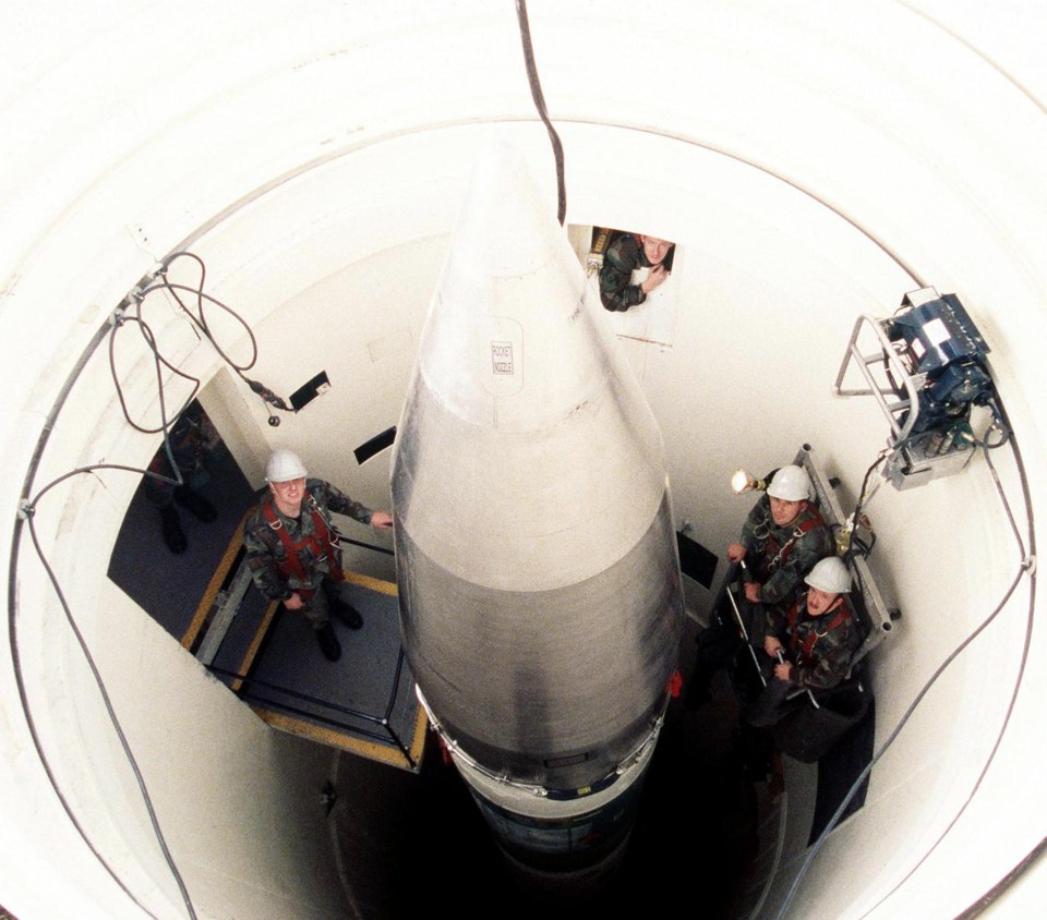 Ten missiles at Malmstrom Air Force Base, in Montana, were disabled while in their launch silos