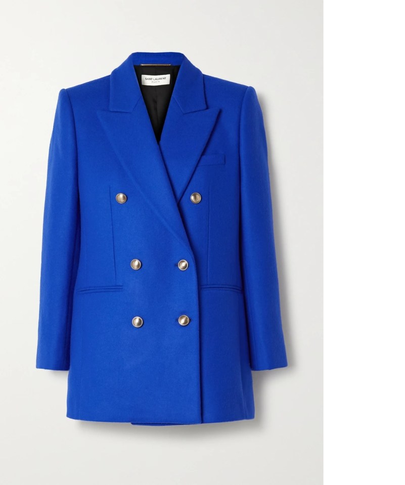 Why spend £2,195 on Saint Laurent’s wool and cashmere-blend blazer...