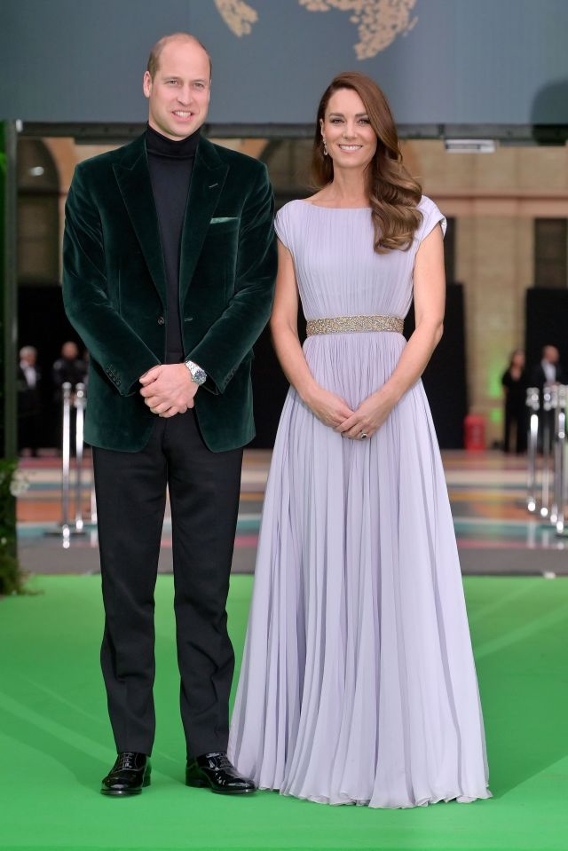 Kate and William were the king and queen of green on Sunday as they awarded the winners of a £50million planet saving prize