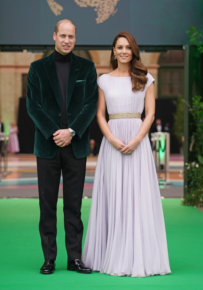 William, showing his environmental credentials by wearing a green jacket, helped present the show and revealed next year’s ceremony will be held in the USA