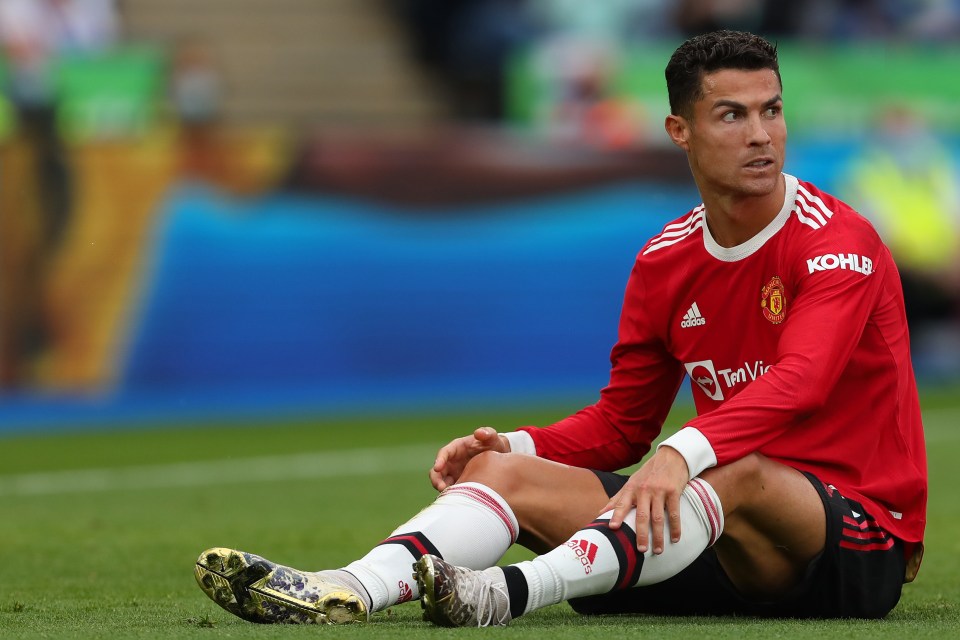 Ronaldo is currently enduring a frustrating spell on his return to Man Utd