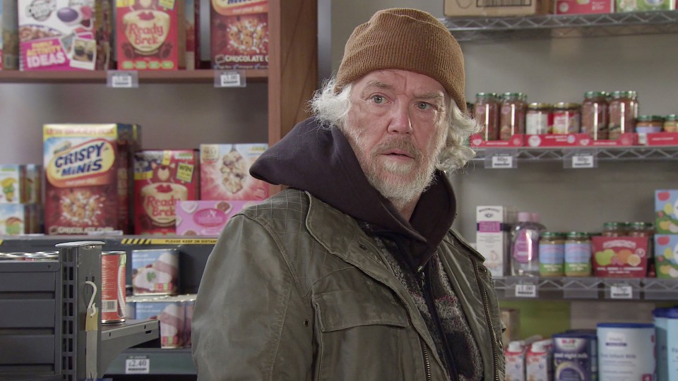 Ted Lasso star Bill Fellows looks very different as homeless character Stu Coronation Street