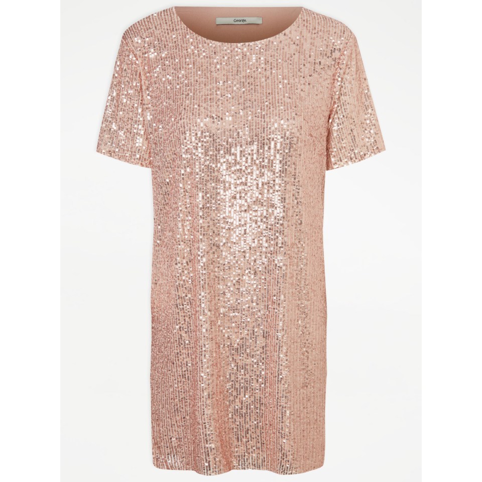 George has a similar sequin mini dress for only £22