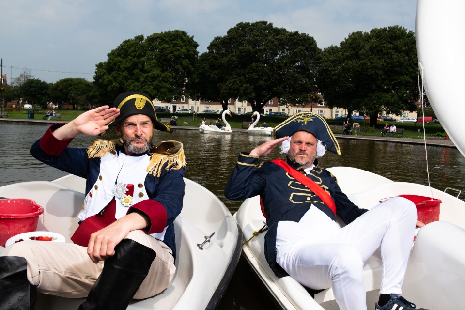 Al Murray and Fred Sirieix found out the French Navy's crews were really badly fed compared to the Jack Tars of the Royal Navy, whose rations contained thousands more calories than the enemy’s