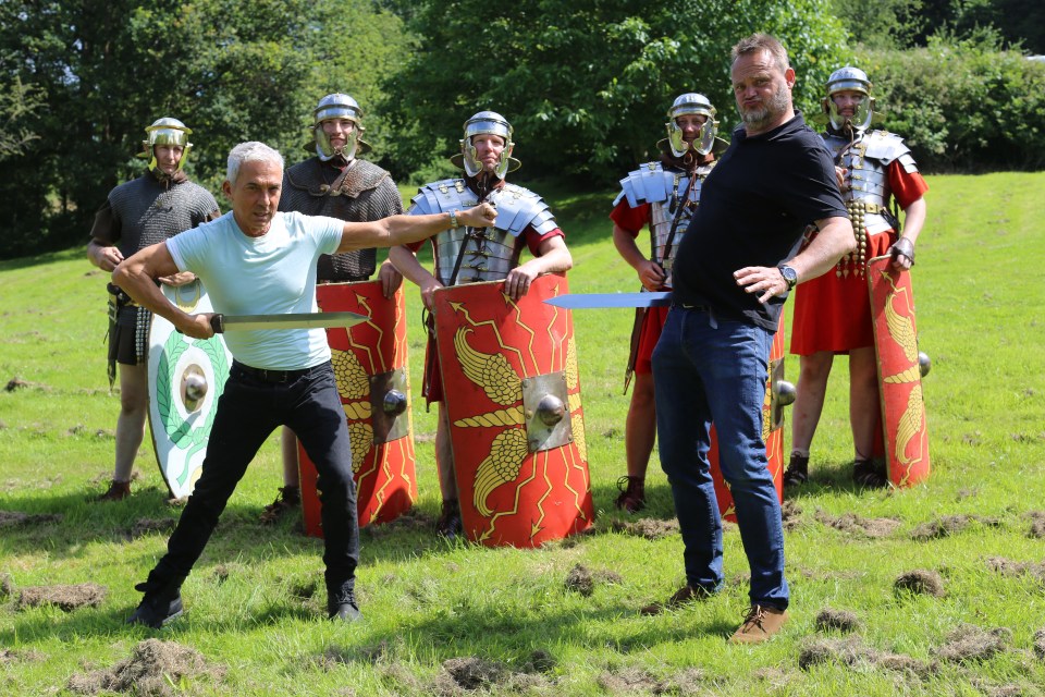 Bruno Tonioli met with Al for the segment on Romans for the show