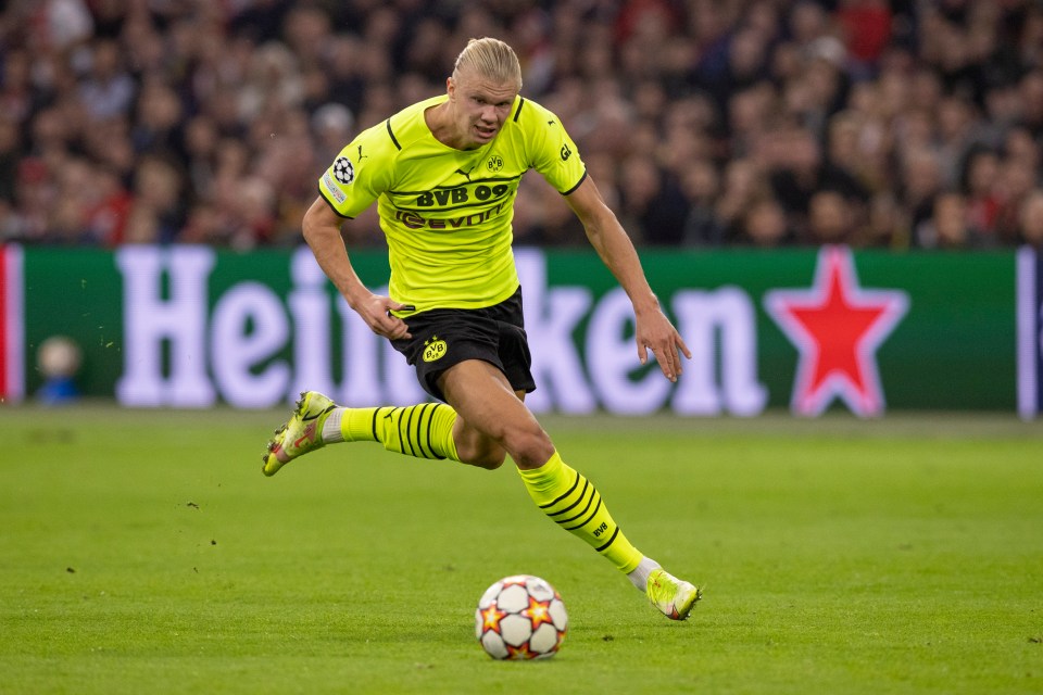 Erling Haaland has bagged 70 goals already at Dortmund