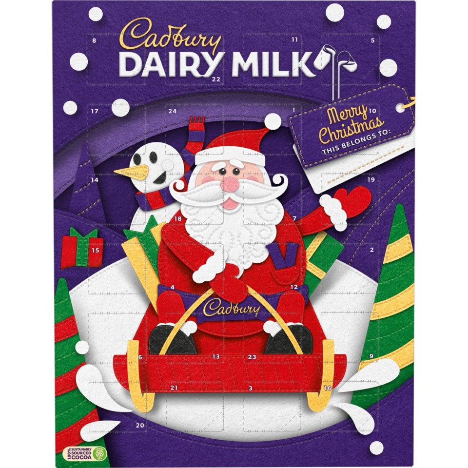 Advent calendars at Wilko's start from £2 - including Cadbury