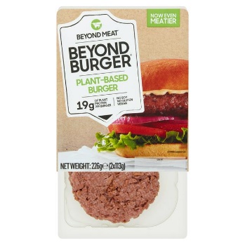 Beyond Meat’s burger 's is £4.25 at Ocado