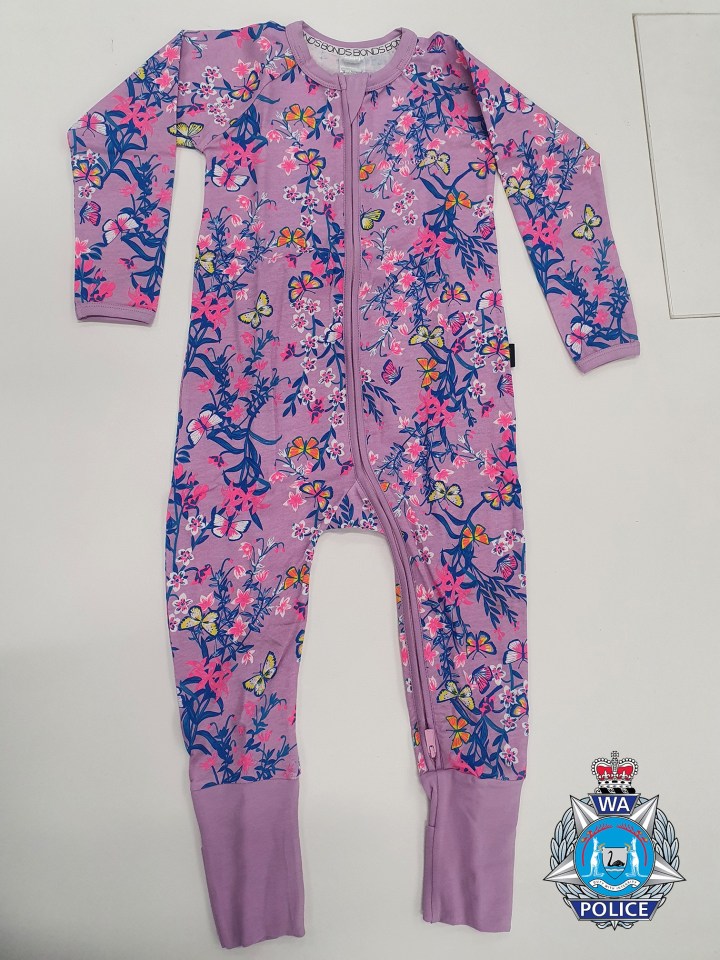 Cleo vanished in the middle of the night wearing a pyjama onesie like this one