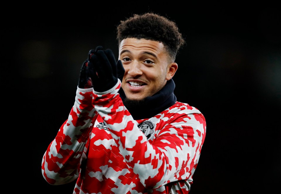 Jadon Sancho is yet to make an impact since his arrival at Man Utd