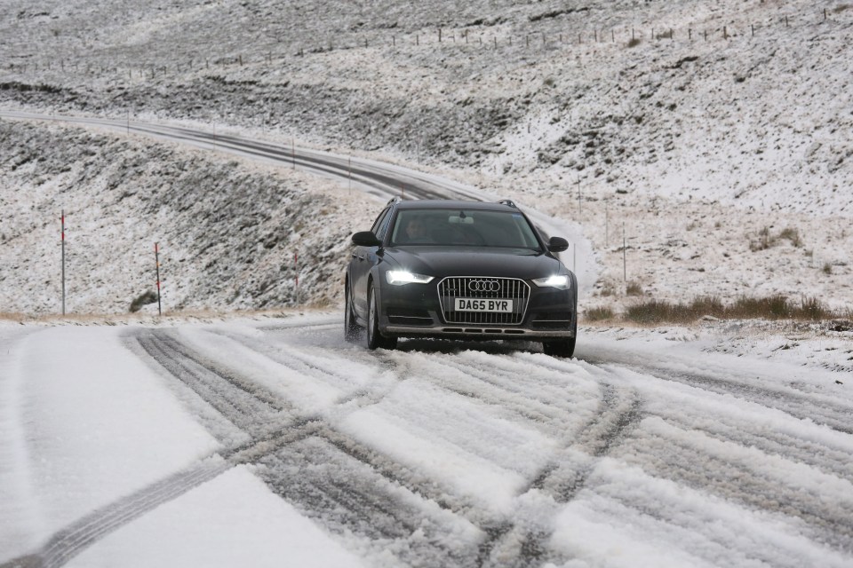 Forecasters warned of snow over northerly hills