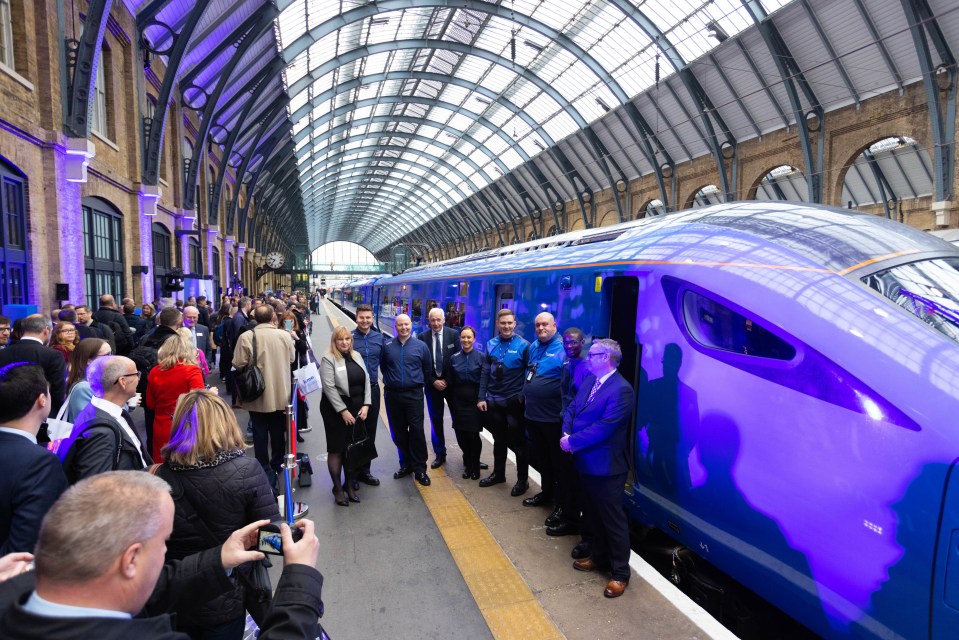 The new all-electric train service Lumo has launched from today