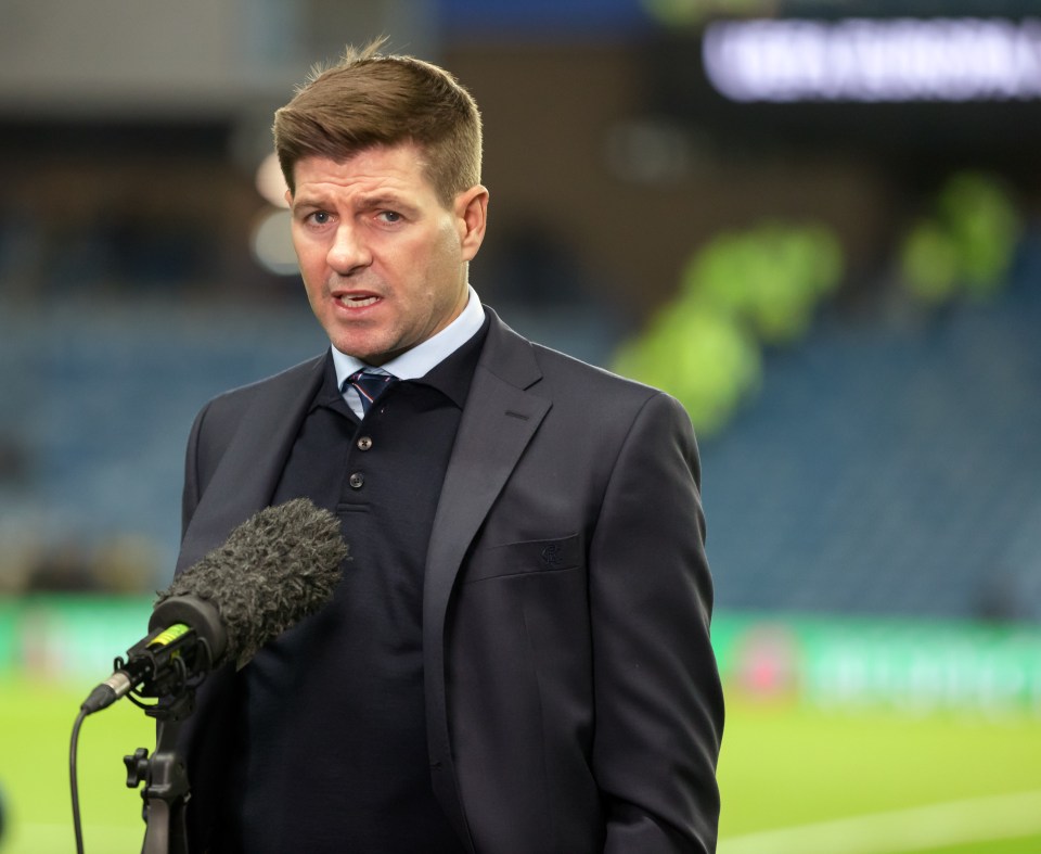 Gerrard has been in charge at Rangers since June 2018